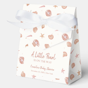 Ballotins Baby shower d'été Ocean Seashell Pearl