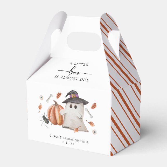 Ballotins Baby shower d'Halloween (Verso)