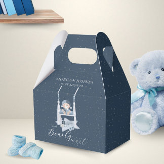 Ballotins Baby shower d'ours céleste