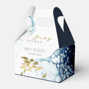 Ballotins Baby shower ÉLÉGANT DE POISSONS SOUS-MARINS GOLD N