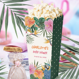 Ballotins Baby Shower Exotique Perroquet Tropical Jungle à P
