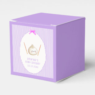 Ballotins Baby Shower Fille Arc-en-ciel Asiatique Dumpling V