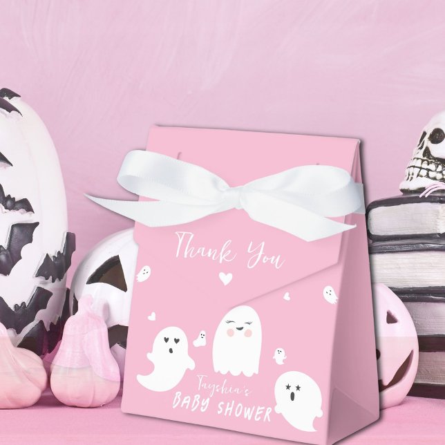 Ballotins Baby shower Fille Fantôme Pink Halloween (Créateur téléchargé)