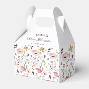 Ballotins Baby shower Fleur sauvage bébé en fleurs