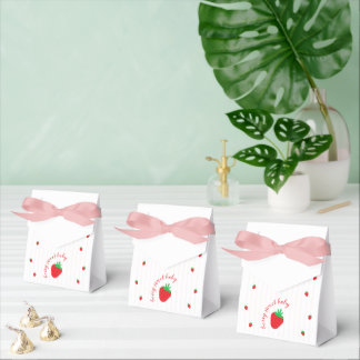 Ballotins Baby Shower Fraises aux Fraises Sucrées