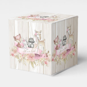 Ballotins Baby shower Girl Woodland