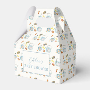 Ballotins Baby shower minimaliste Rustique à base de thé Mot