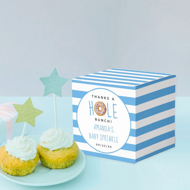 Ballotins Baby shower moderne Donut Boys saupoudrer (Créateur téléchargé)