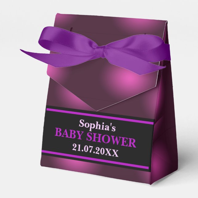 Ballotins Baby shower Motif de Monogramme (Verso)