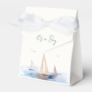 Ballotins Baby shower nautique minimaliste neutre