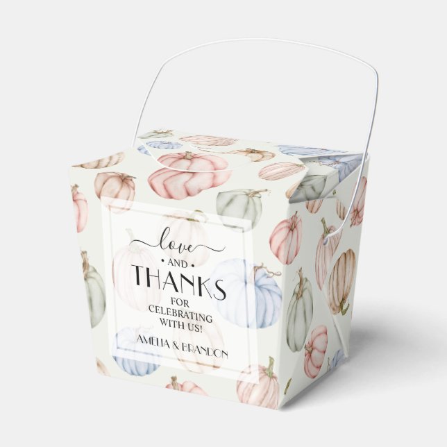 Ballotins Baby shower Neutre Citrouille Pastel (Verso)