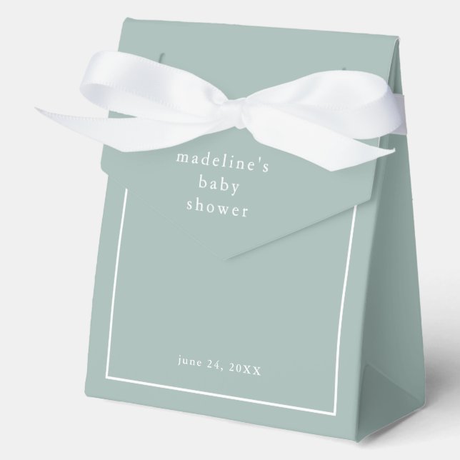 Ballotins Baby shower neutre pour les hommes et les femmes (Recto)