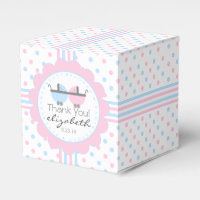 Baby shower rose et bleu