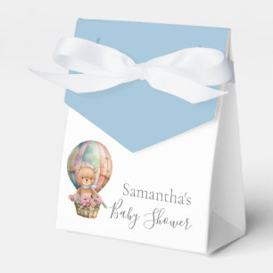 Ballotins BABY SHOWER Teddy Hot Air Balloon Bearly Wait