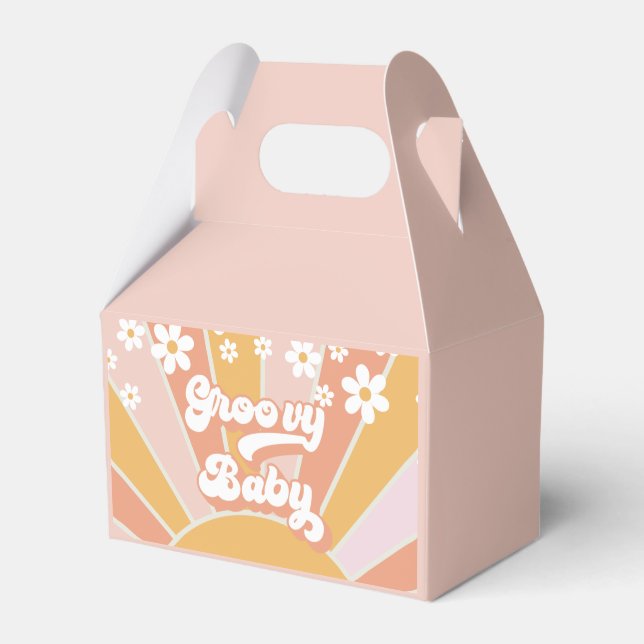 Ballotins Baby super Retro Sunshine daisy boho merci Fa (Verso)