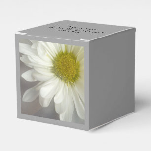 Ballotins Baisson blanc doux sur Mariage gris