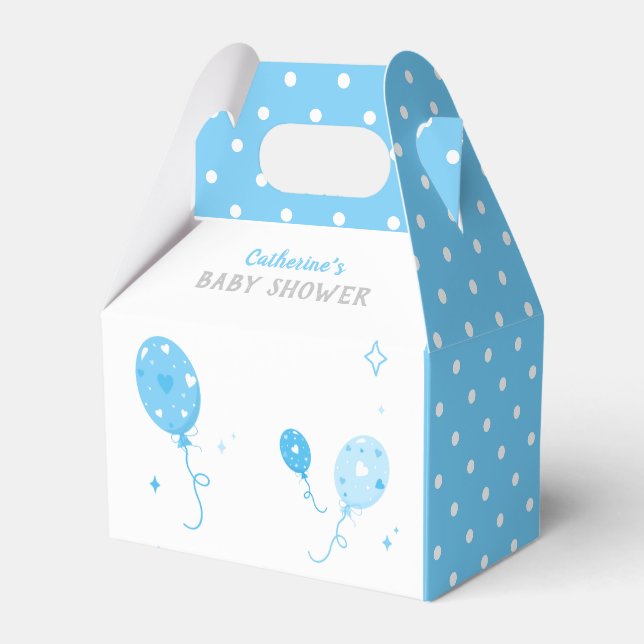 Ballotins Ballons Bleus Cute Baby shower Ballotin 💙 (Verso)