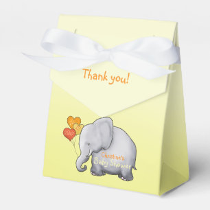 Ballotins Ballons Coeur mignon Eléphant Baby shower neutre