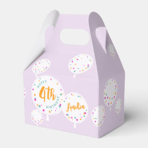 Ballotins Ballons d'anniversaire personnalisable ballotin li
