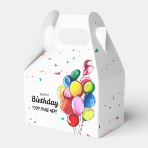 Ballotins Ballons mignons Anniversaire N'importe quel nom