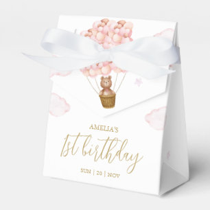 Ballotins Ballons roses Teddy Bear Anniversaire