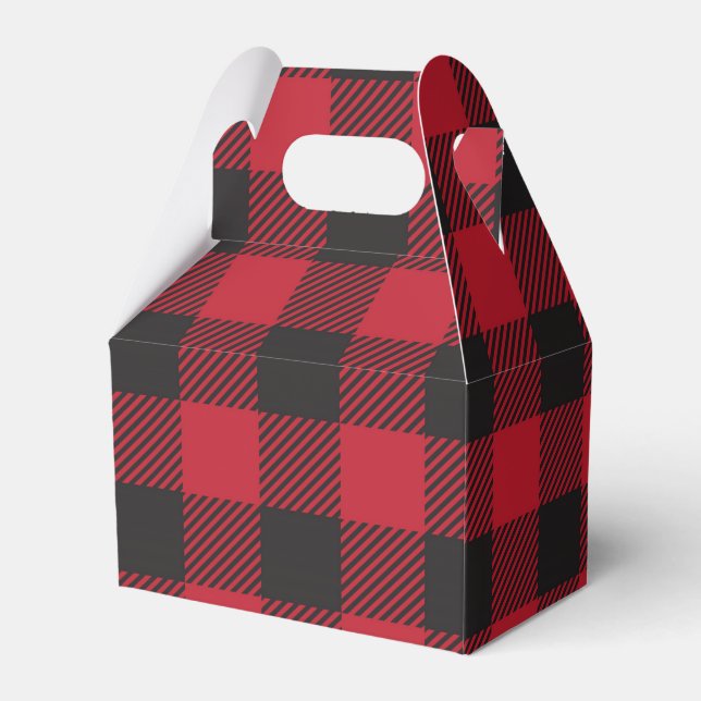 Ballotins Ballotin à plaid de Red Buffalo (Arrière)