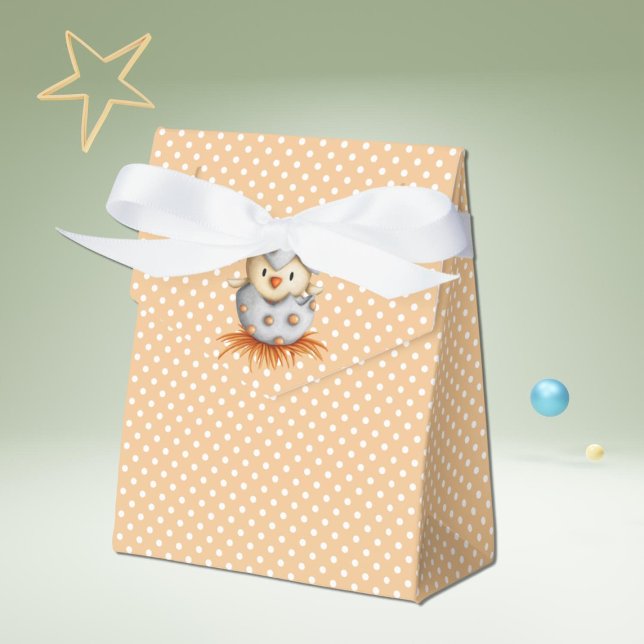 Ballotins Ballotin à points d'orange avec un bébé (Créateur téléchargé)