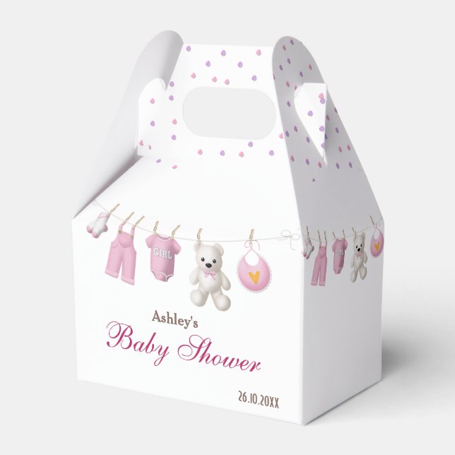 Ballotins Ballotin Baby shower de ligne de vêtements pour fi (Verso)