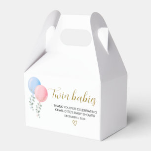 Ballotins Ballotin Baby shower Twin Baby