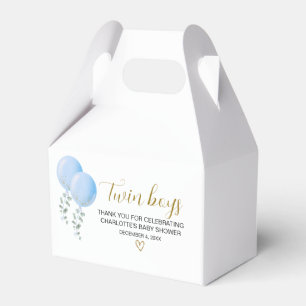 Ballotins Ballotin Baby shower Twin Boys