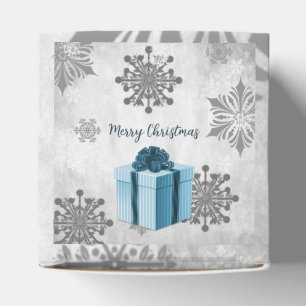 Ballotins Ballotin cadeau de Noël bleu