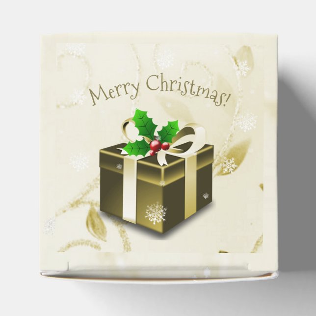 Ballotins Ballotin cadeau de Noël Gold (Haut)