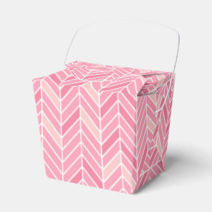 Ballotins Ballotin Chevron Cantileveron rose cendré