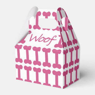 Ballotins BALLOTIN CHIC de CHIEN de FAVOR/GIFT BOX_ " Woof"