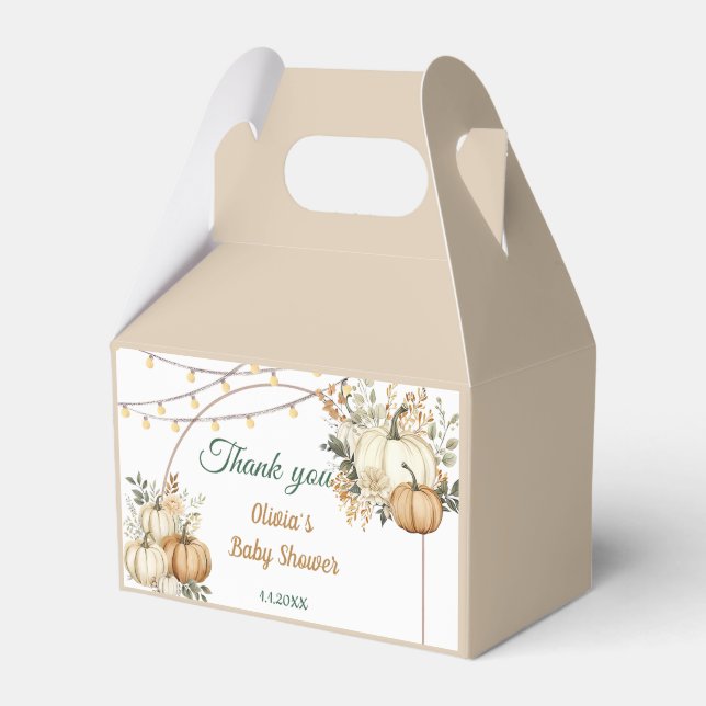Ballotins Ballotin Citrouille Rustic Fall (Verso)