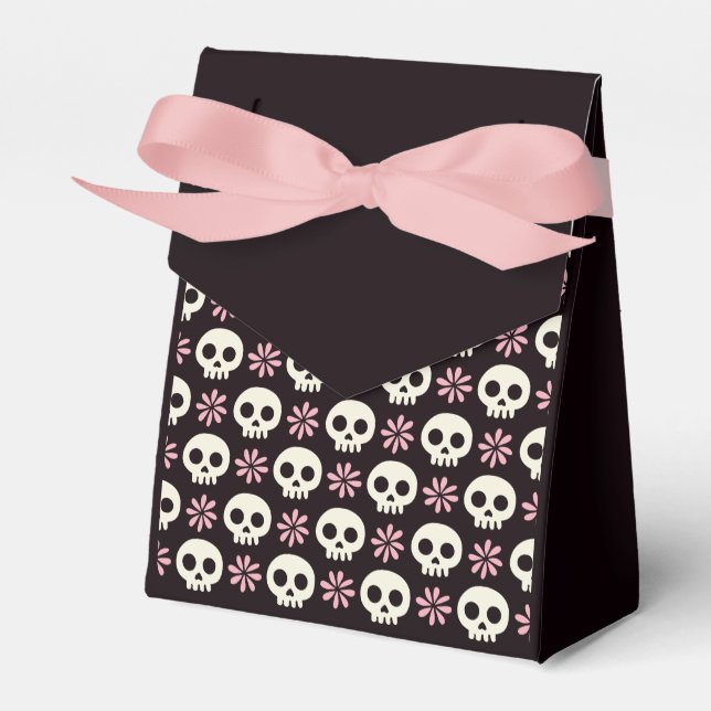 Ballotins Ballotin crâne rose et noir (Verso)