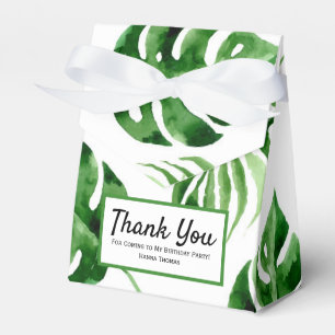 Ballotins Ballotin d'anniversaire de palme tropicale