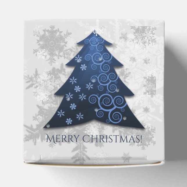 Ballotins Ballotin d'arbre de Noël Festif Bleu (Haut)