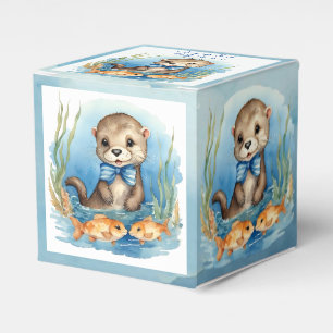 Ballotins Ballotin de Baby shower de garçon Cute Otter