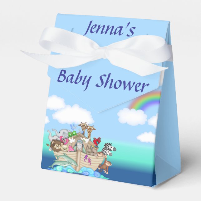 Ballotins Ballotin de Baby shower Noahs Ark (Verso)