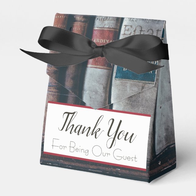 Ballotins Ballotin de bibliothèque vintage (Verso)