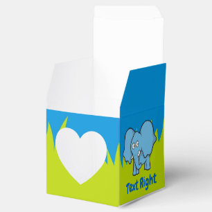 Ballotins Ballotin de dessin animé d'éléphants bleus