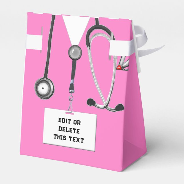 Ballotins Ballotin de diplôme de l'école Médicale rose (Arrière)