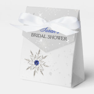 Ballotins Ballotin de douche nuptiale Silver Royal Blue