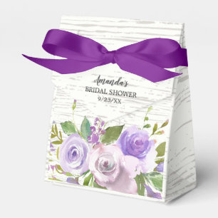 Ballotins Ballotin de Fête des mariées de fleurs violettes r
