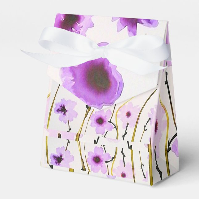 Ballotins Ballotin de fleurs violettes (Verso)