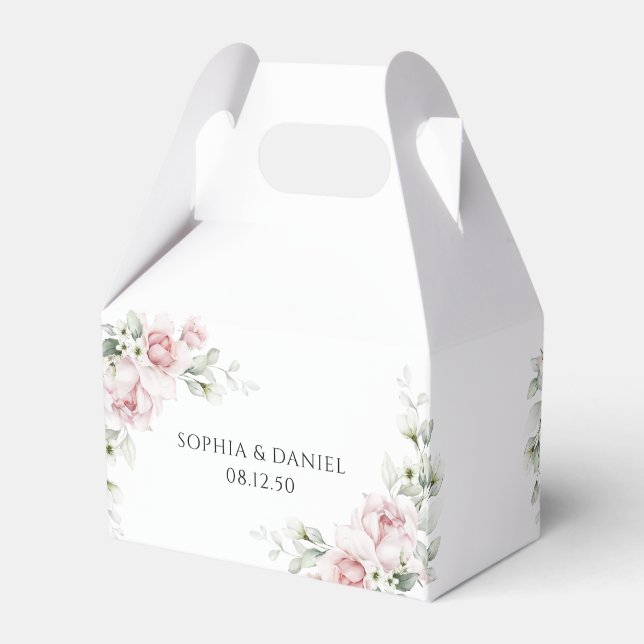 Ballotins Ballotin de la cérémonie de Mariage Roses Roses Ro (Arrière)