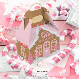 Ballotins Ballotin de la maison Pain d'épice rose