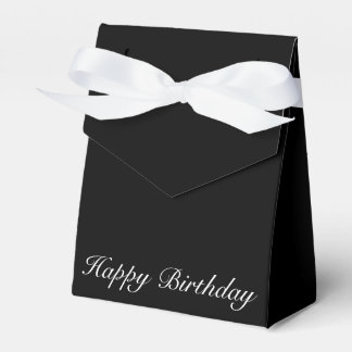 Ballotins Ballotin de la tente d'anniversaire noir et blanc