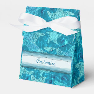 Ballotins Ballotin de la tente Motif Aqua Blue Starfish